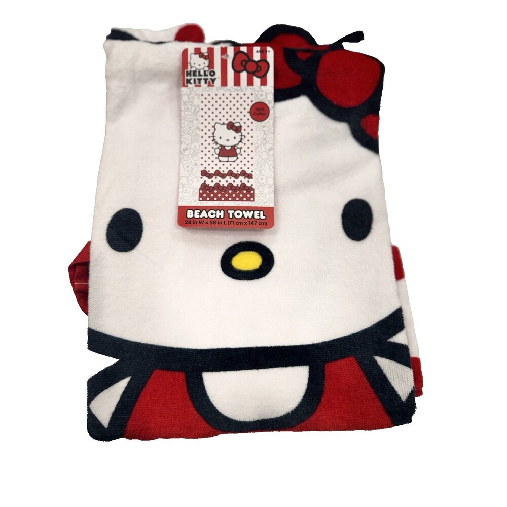 Hello Kitty Vacation Beach Towel for Children - Picture 7 of 9